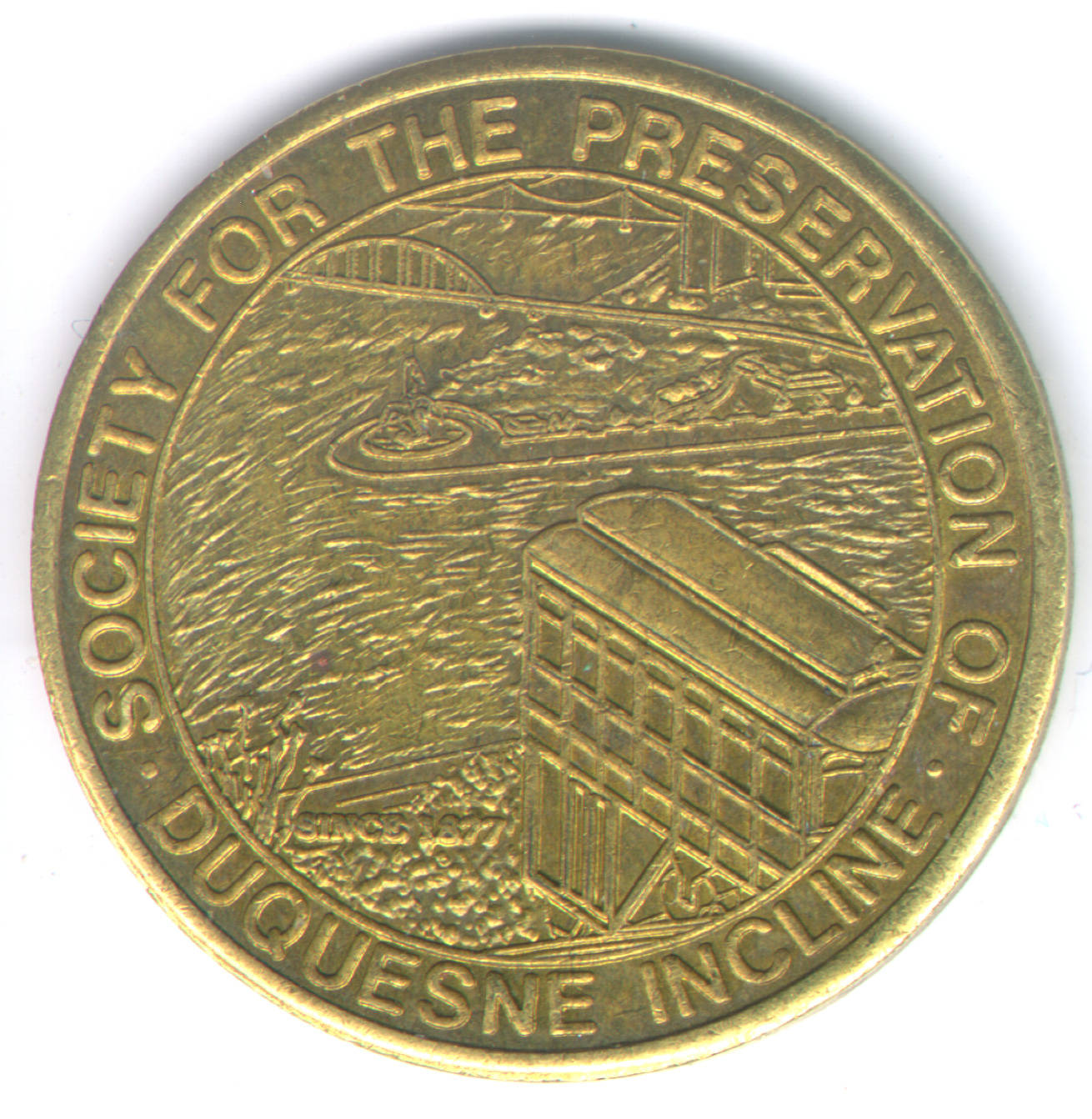 Close-up of
Incline Token