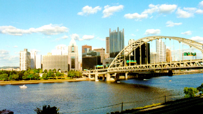 View of Fort Pitt Bridge