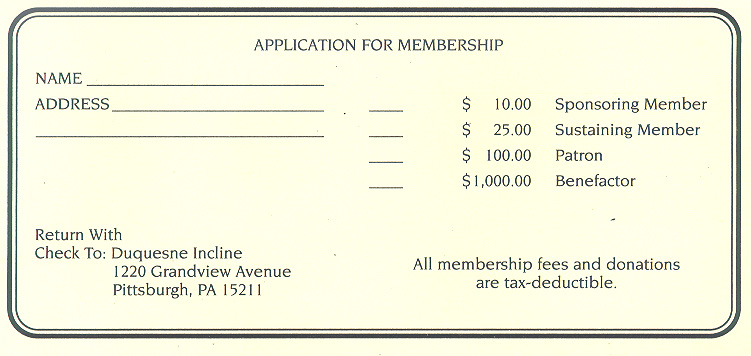 New Society Membership Application